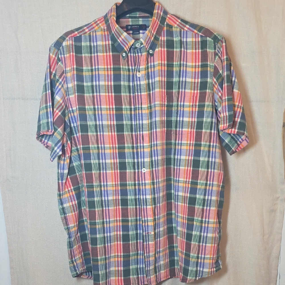Cremieux Vibrant Plaid Button-Down Shirt